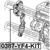 FEBEST 0387-YF4-KIT Tensioner Pulley, v-ribbed belt
